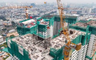 Akari City giai đoạn 2 cất nóc sau 1,5 năm thi công.