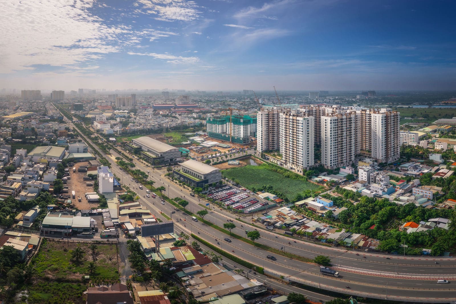 Dự án Akari City thuận lợi kết nối quận 1 TP HCM qua trục đại lộ Võ Văn Kiệt.