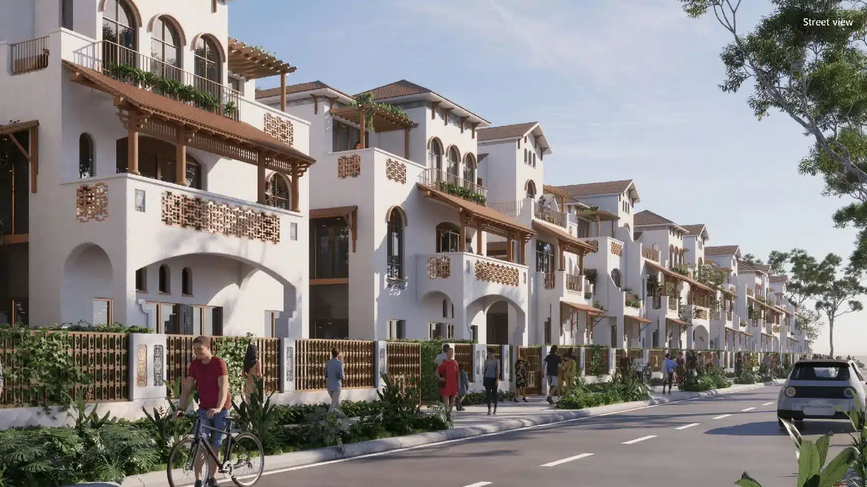 Khu biệt thự Blanca City tọa lạc tại Vũng Tàu, mang đậm phong cách kiến trúc Đông – Tây, hiện đại và sang trọng.