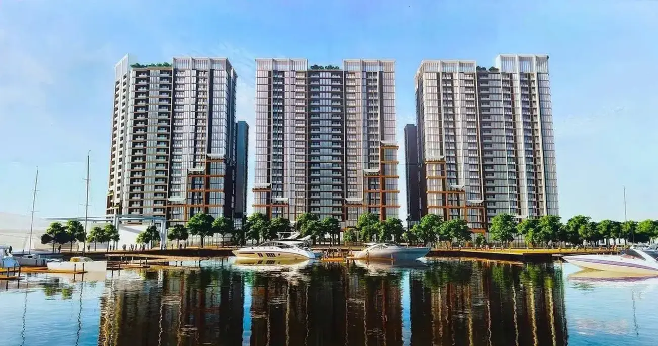 Khu căn hộ cao cấp ven sông mang đến trải nghiệm sống tiện nghi và hiện đại.