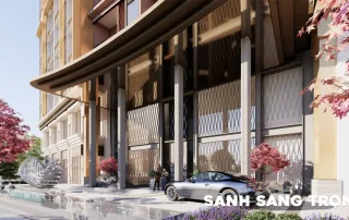 Sảnh sang trọng tại khu đô thị ven sông Charmora City, đưa tiện ích đẳng cấp quốc tế đến Khánh Hòa.